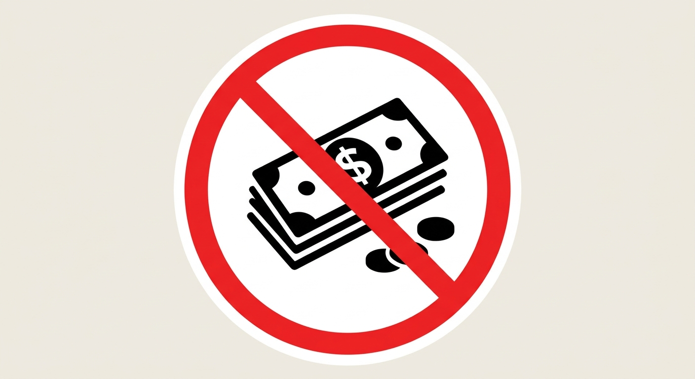 Money with no smoking prohibition